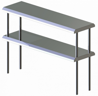 Настольная полка Optima Shelf 113/G г-образная